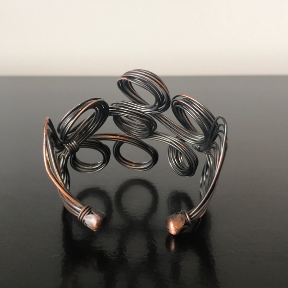 Bronze Artisan Cuff Bracelet - Picture 2 of 2